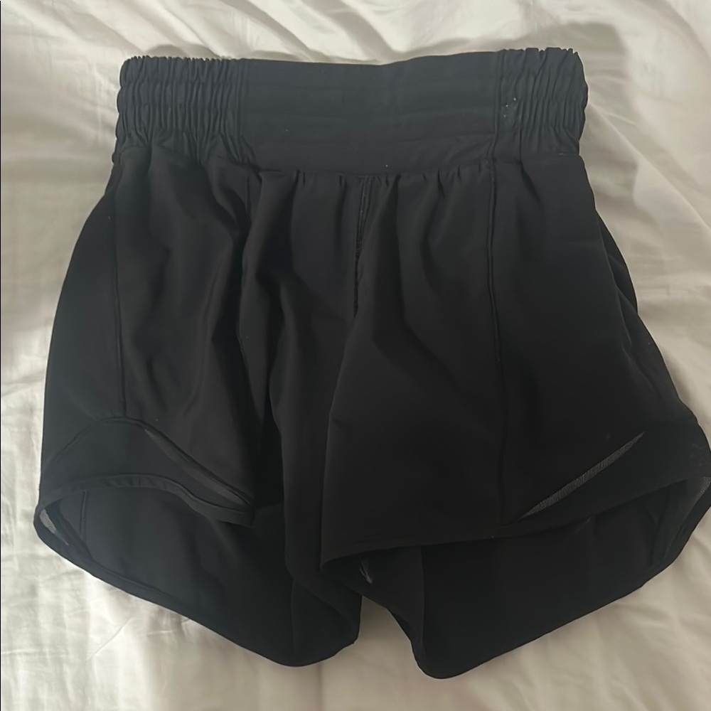 Women's Black Athletic Shorts
